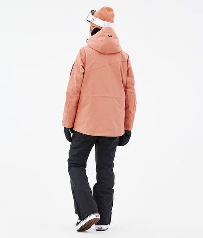 Snowboard Jacket Women Peach