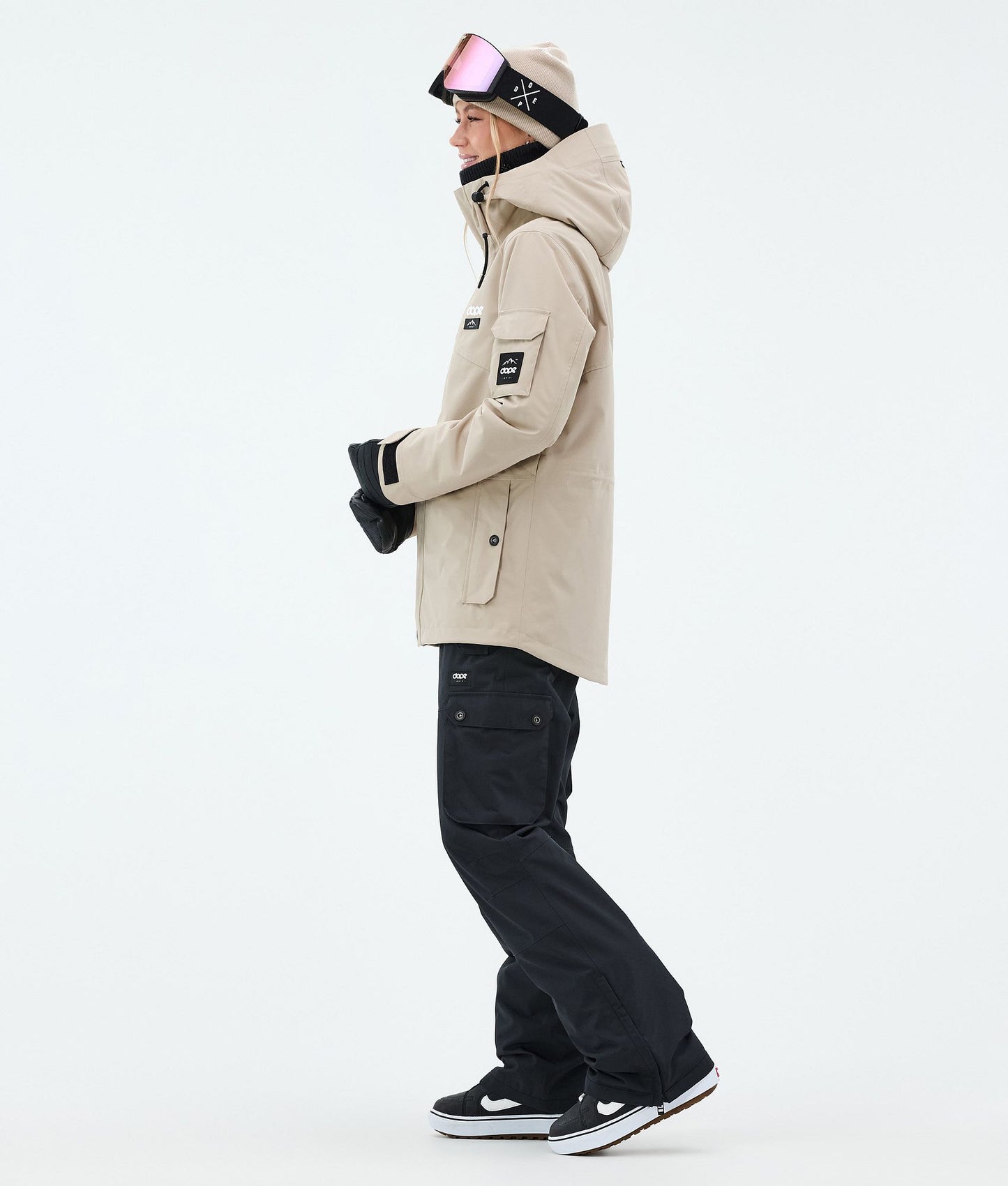Snowboard Jacket Women Sand