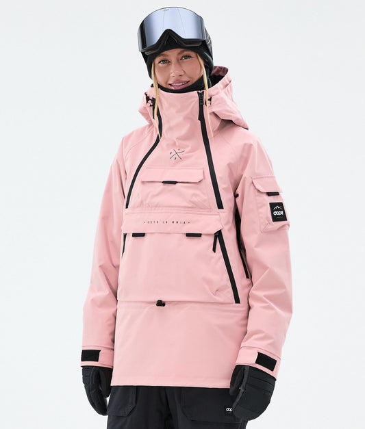 Snowboard Jacket Women Soft Pink