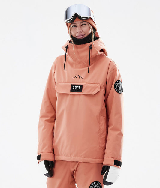 Snowboard Jacket Women Peach