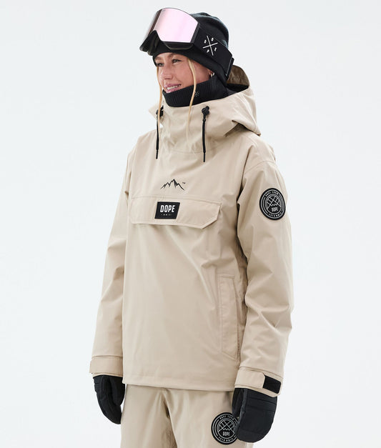 Snowboard Jacket Women Sand