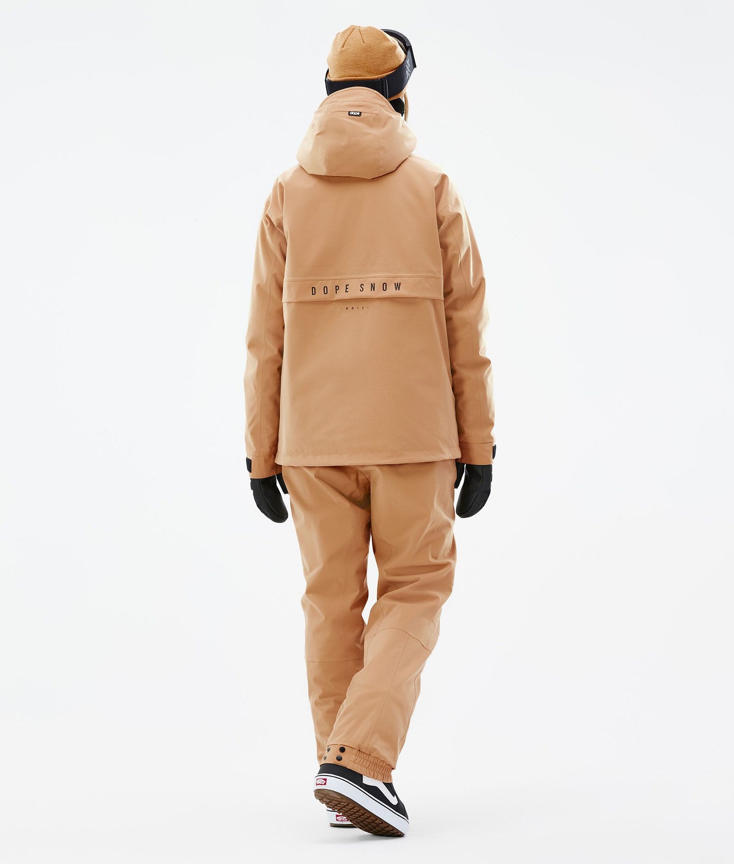 Snowboard Jacket Women Khaki Yellow