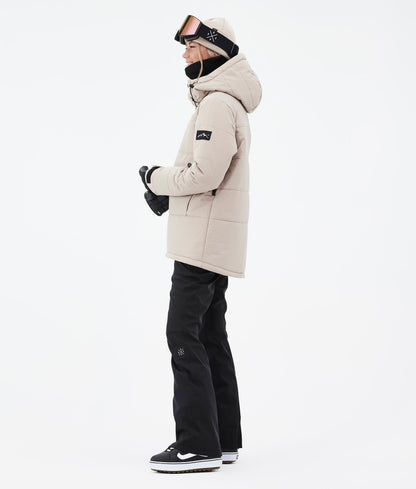 Snowboard Jacket Women Sand