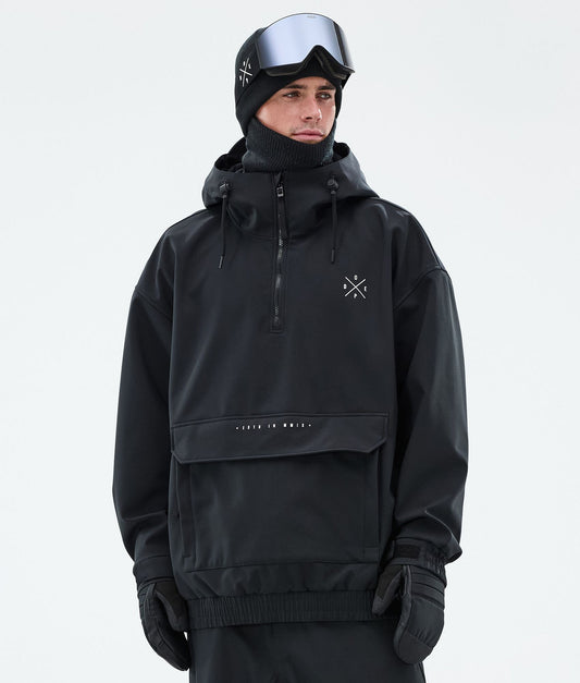 Snowboard Jacket Men Black