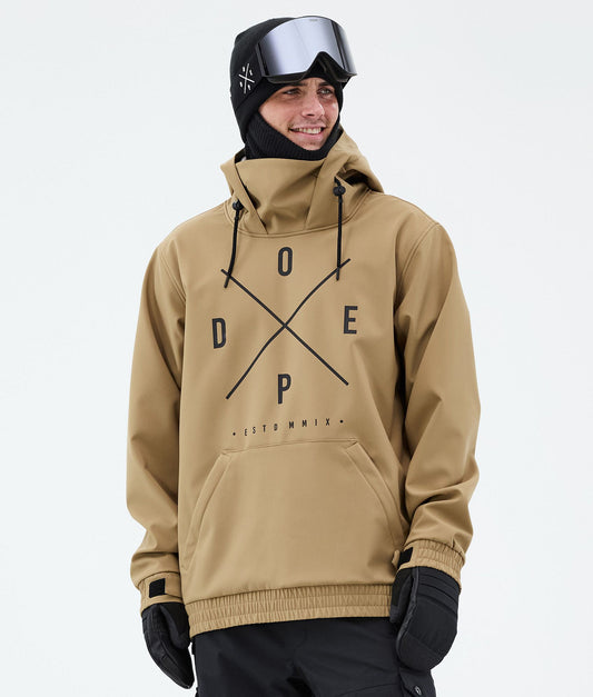 Snowboard Jacket Men 2X-Up Gold