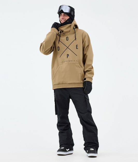 Snowboard Jacket Men 2X-Up Gold