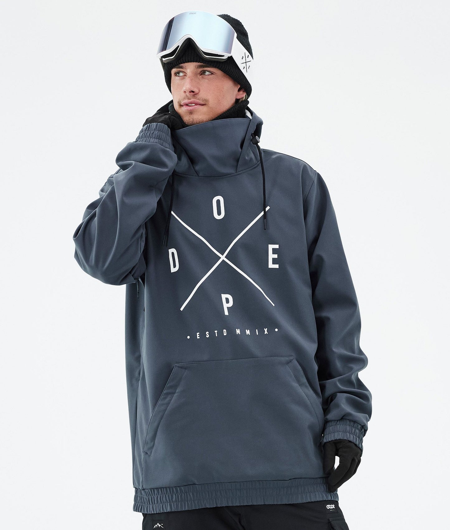 Snowboard Jacket Men 2X-Up Metal Blue