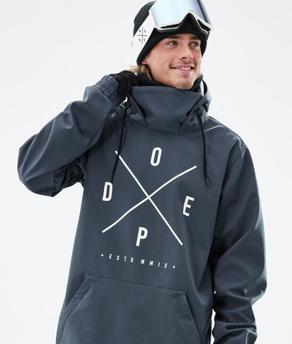 Snowboard Jacket Men 2X-Up Metal Blue