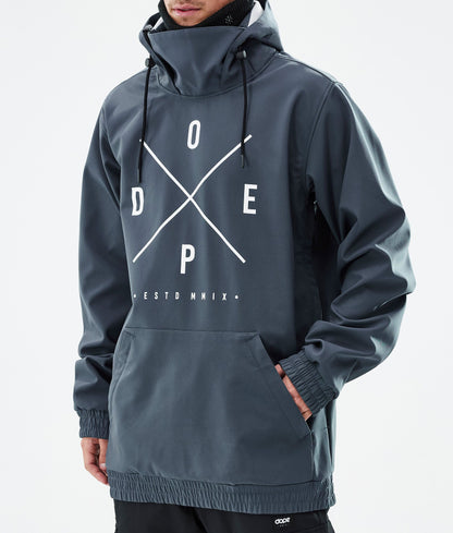 Snowboard Jacket Men 2X-Up Metal Blue