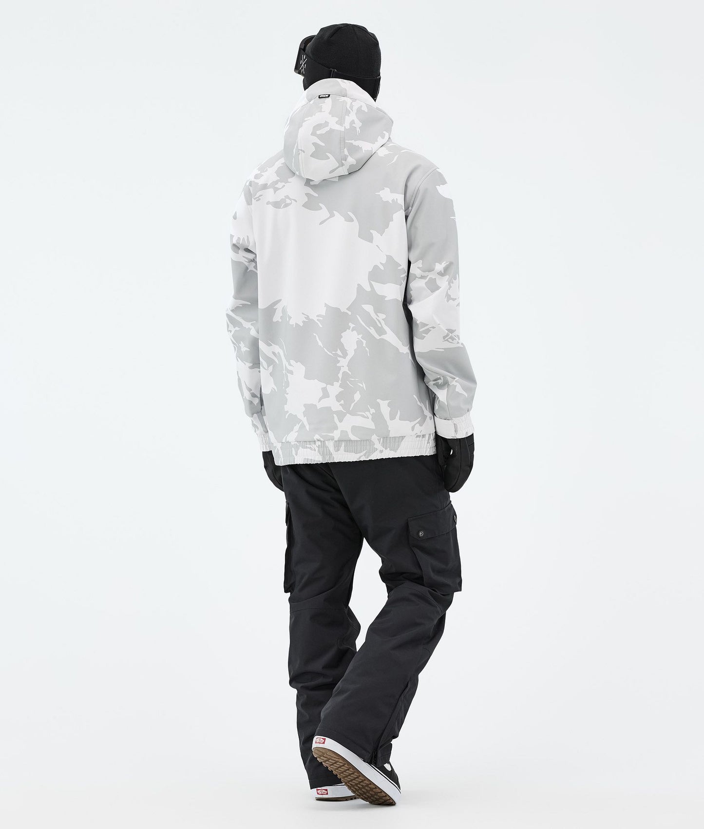Snowboard Jacket Men 2X-Up Grey Camo