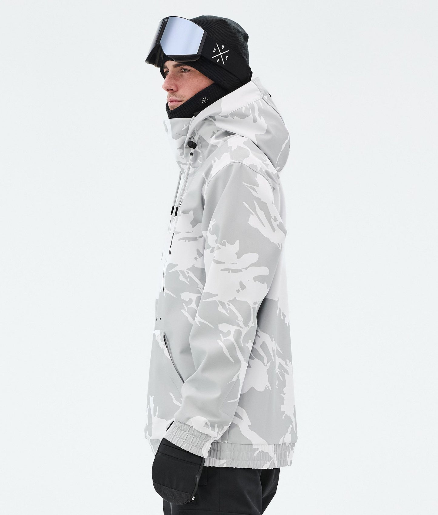 Snowboard Jacket Men 2X-Up Grey Camo