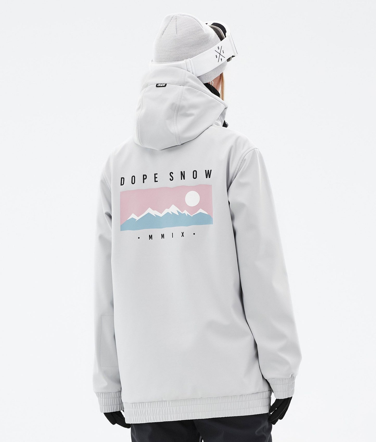 Snowboard Jacket Women Range Light Grey