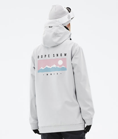 Snowboard Jacket Women Range Light Grey