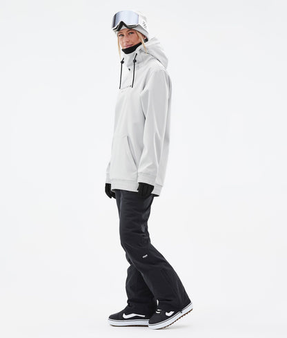 Snowboard Jacket Women Range Light Grey