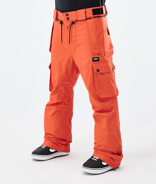 Snowboard Pants Men Orange