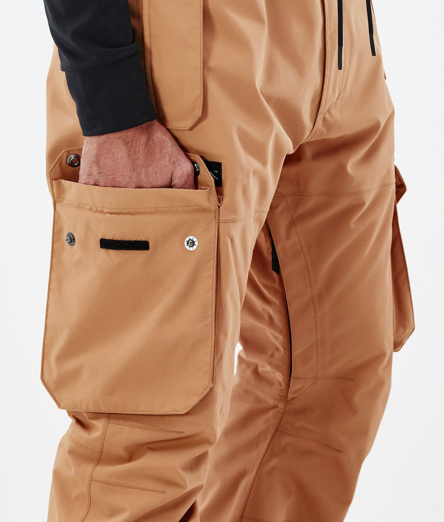 Snowboard Pants Men Khaki Yellow