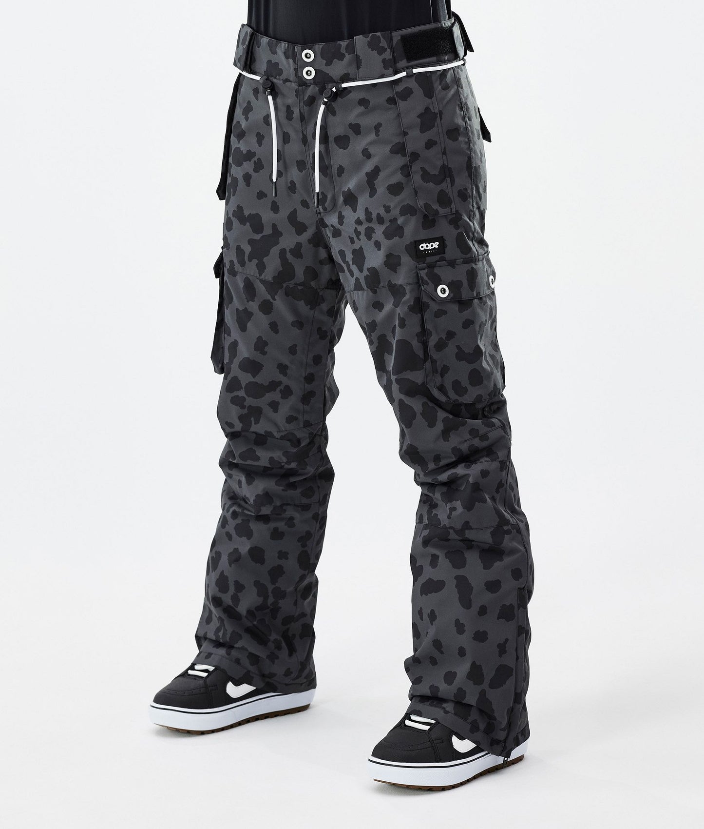 Snowboard Jacket Women Dots Phantom