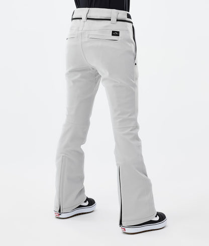 Snowboard Pants Women Light Grey