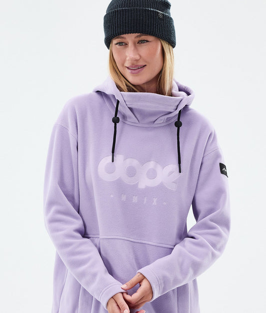Fleece Hoodie Women Faded Violet