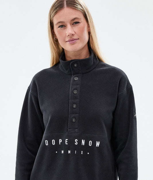 Fleece Sweater Women Black
