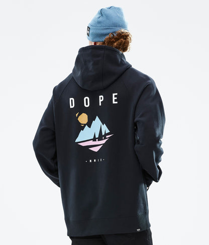 Hoodie Men Pine Black