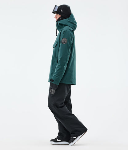 Snowboard Jacket Men Bottle Green
