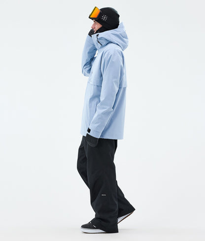 Snowboard Jacket Men Light Blue