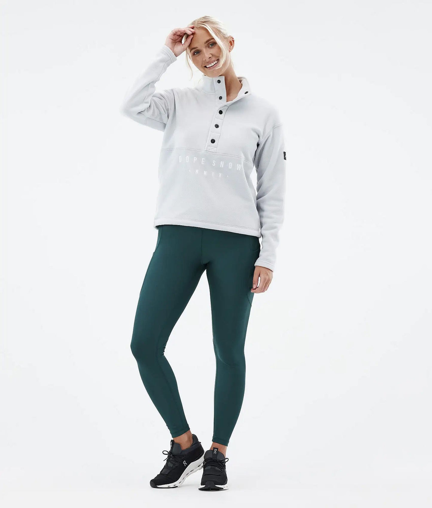 Leggings Women Bottle Green