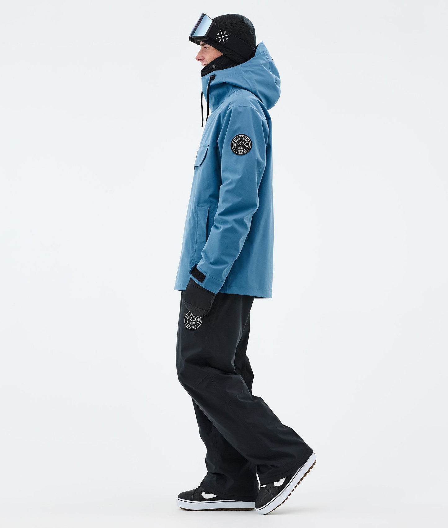 Snowboard Jacket Men Blue Steel