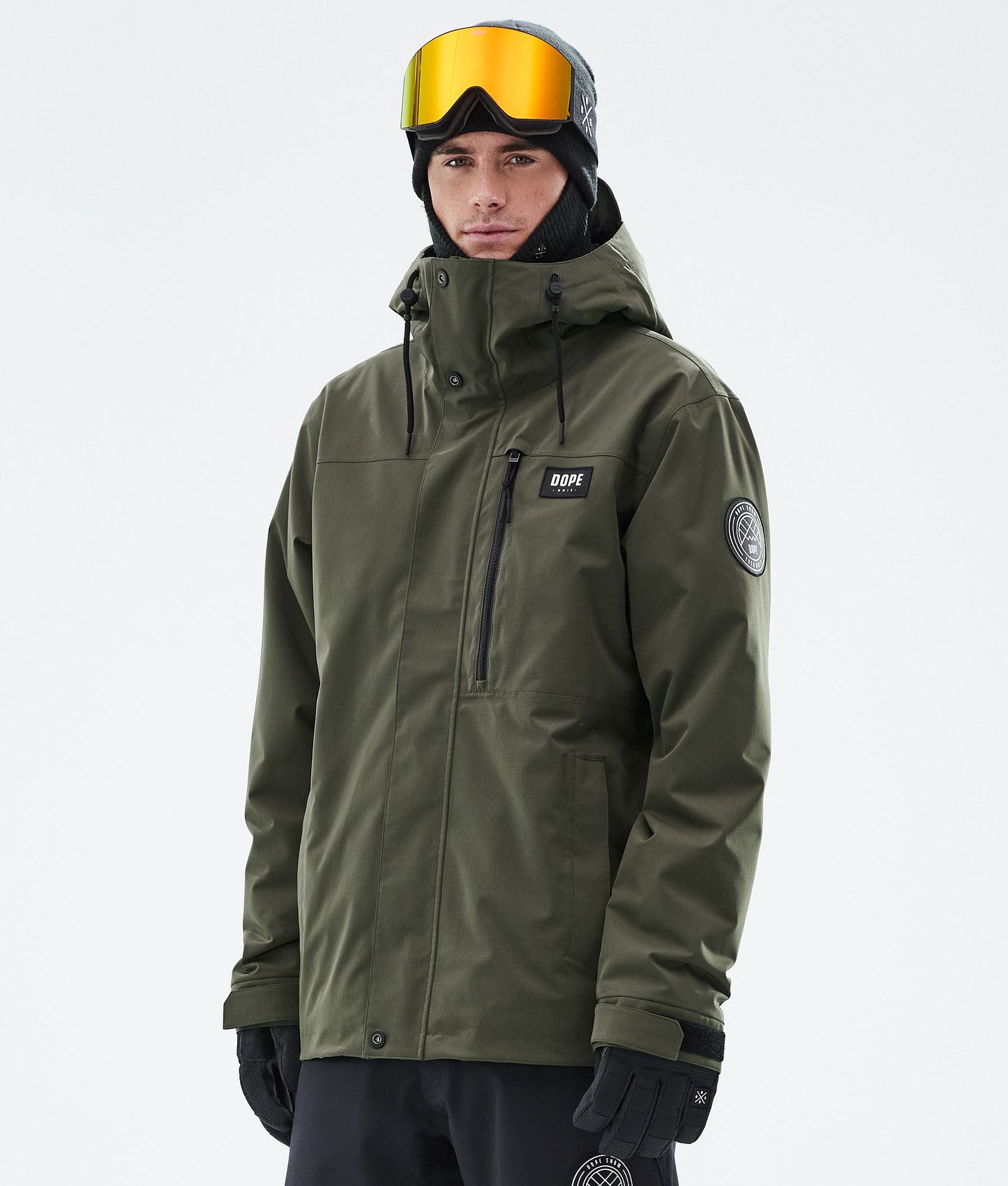 Snowboard Jacket Men Olive Green