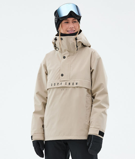 Snowboard Jacket Women Sand