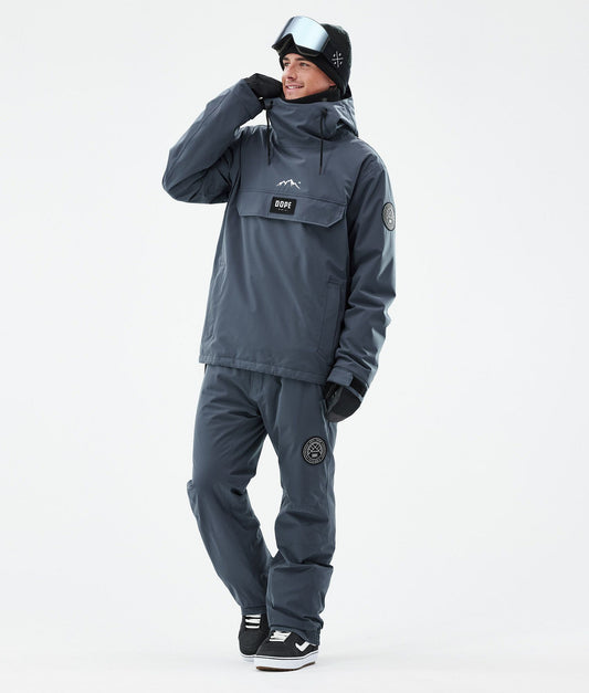 Snowboard Pants Men Metal Blue
