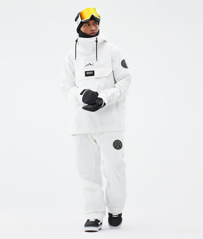 Snowboard Pants Men Old White