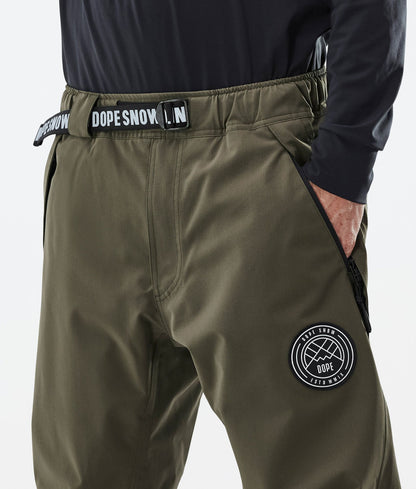 Snowboard Pants Men Olive Green