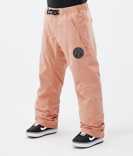 Snowboard Pants Men Faded Peach