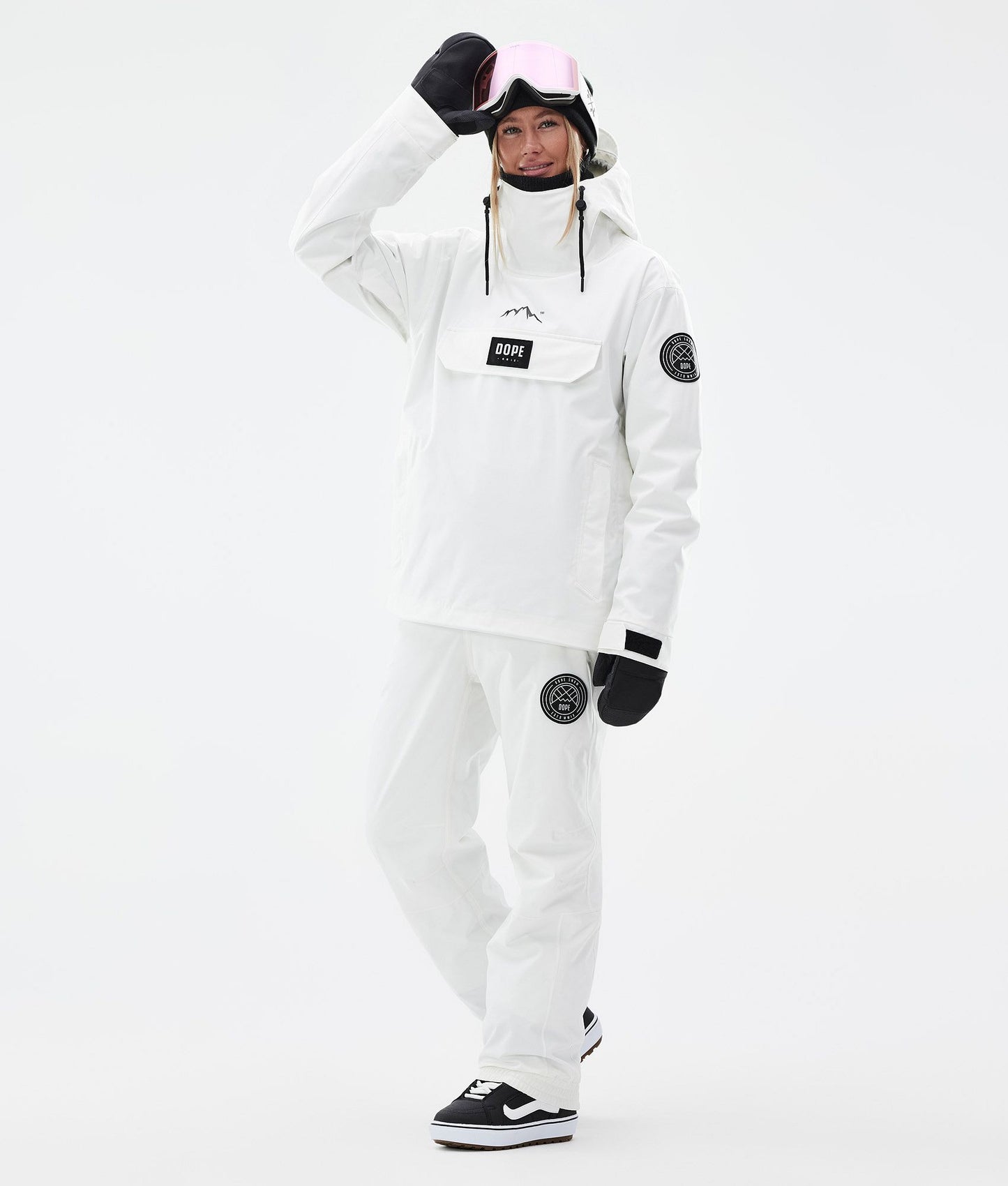 Snowboard Pants Women Old White