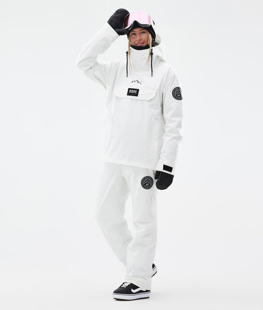 Snowboard Pants Women Old White