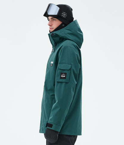 Snowboard Jacket Men Bottle Green