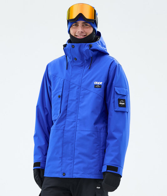 Snowboard Jacket Men Cobalt Blue