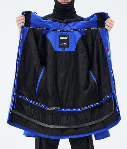 Snowboard Jacket Men Cobalt Blue
