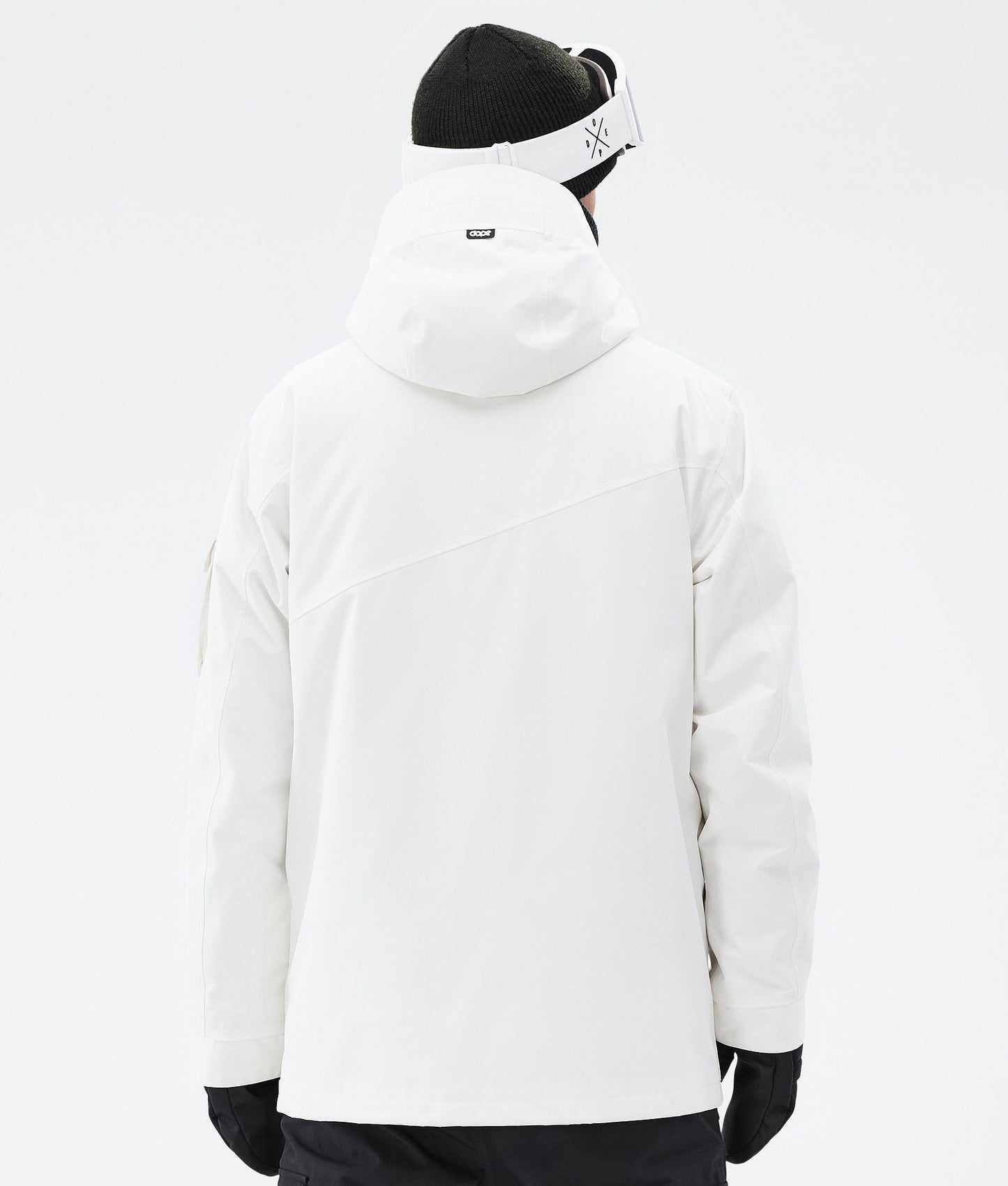 Snowboard Jacket Men Old White