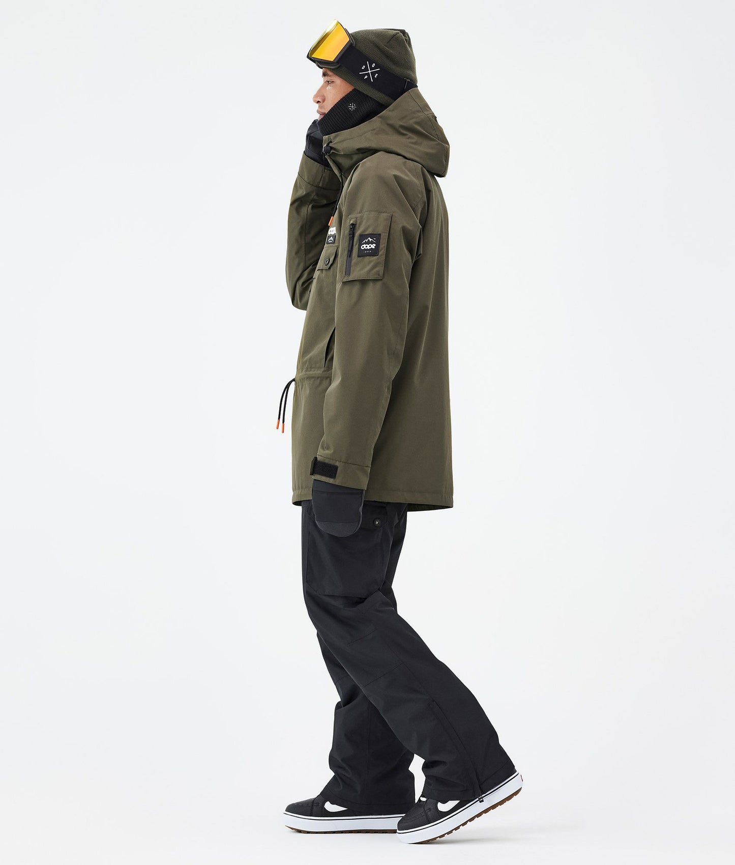 Snowboard Jacket Men Olive Green