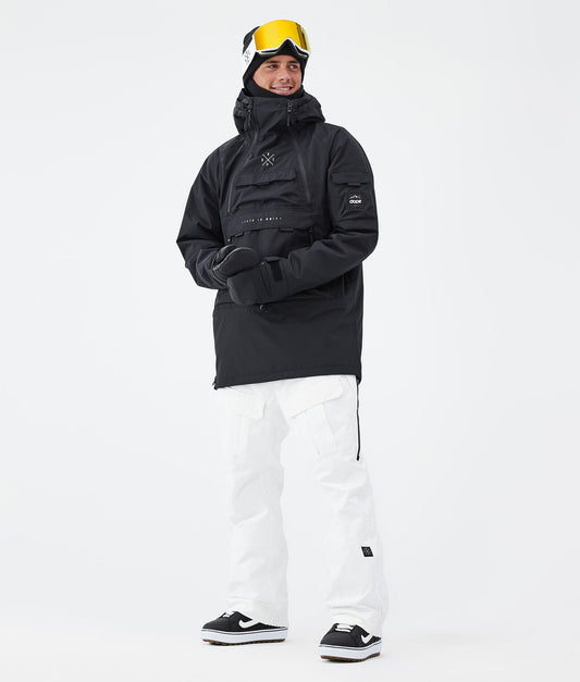 Snowboard Pants Men Old White