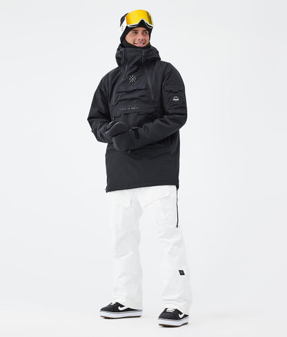 Snowboard Pants Men Old White