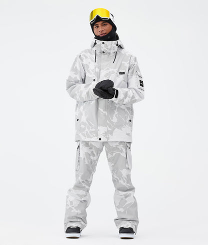 Snowboard Pants Men Grey Camo