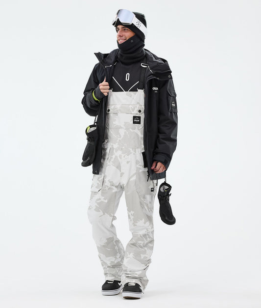 Snowboard Pants Men Grey Camo