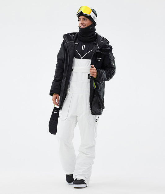 Snowboard Pants Men Old White