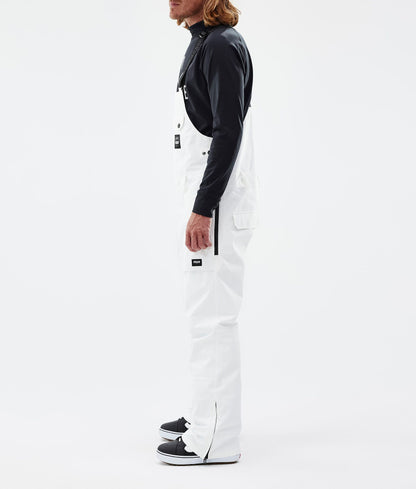 Snowboard Pants Men Old White