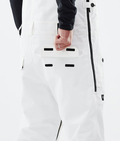 Snowboard Pants Men Old White