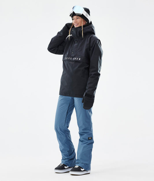 Snowboard Pants Women Blue Steel